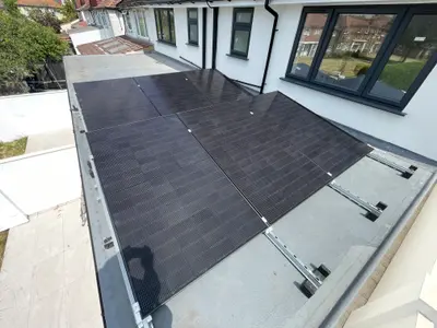 Solar PV installation in Richmond upon Thames by Energy On 24.
